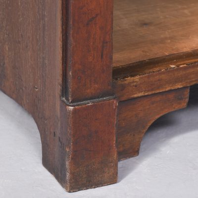 Quality William IV Mahogany Low Open Bookcase Antique Bookcases 5