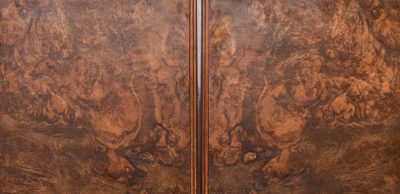 Pair of Late 19th Century Burr Walnut Neat Size Chest of Drawers/Bedside Lockers Antique Cabinets 9