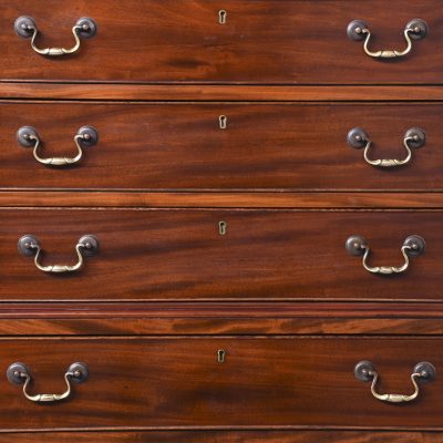 Georgian-Style Mahogany Tallboy of The Edwardian Period - Image 8