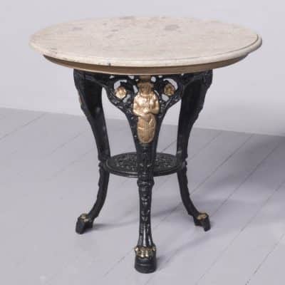 Classic Britannia Cast Iron Pub Table cast iron Antique Furniture 3