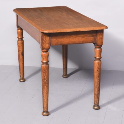 Victorian Oak Side Table Antique Furniture 9