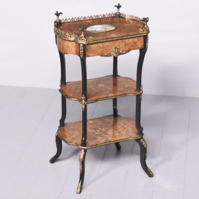 Louis XV Style Three Tier Étagère stand Antique Furniture 3