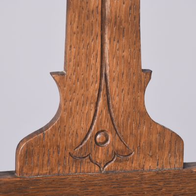 Glasgow Style Art Nouveau Oak Hallstand hall stand Antique Furniture 8