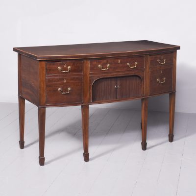 George III Mahogany Inlaid Sideboard Antique Furniture 3