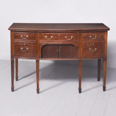 George III Mahogany Inlaid Sideboard Antique Furniture 11