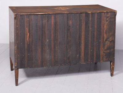 Impressive Large 18th Century Rustic North Italian Walnut Commode Antique Cabinets 12