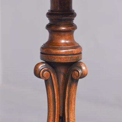 Mid-Victorian Burr Walnut Occasional Table Antique Furniture 7