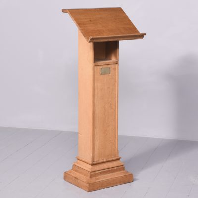 Carved Oak Lectern by Scott Morton of Edinburgh Antique Furniture 7