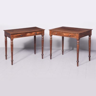 Pair of George IV Mahogany Side Tables Antique Tables 3