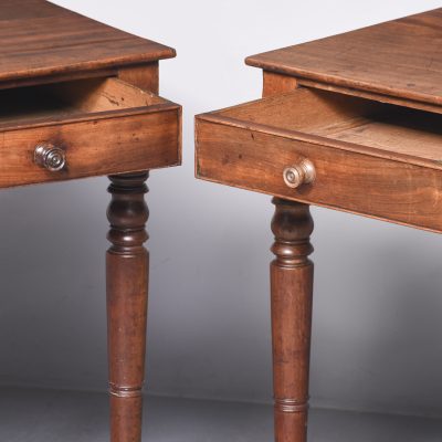 Pair of George IV Mahogany Side Tables Antique Tables 9