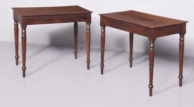 Pair of George IV Mahogany Side Tables Antique Tables 11