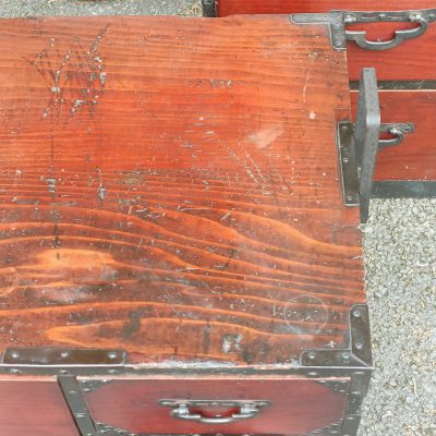 Japanese YonezawaTansu Chest Antique Cabinets 7