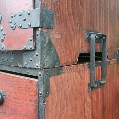 Japanese YonezawaTansu Chest Antique Cabinets 13