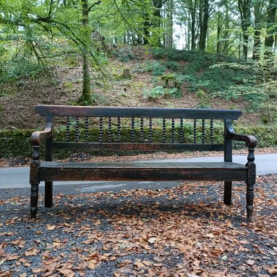 18C Cumberland farmhouse bench Antique Benches 4