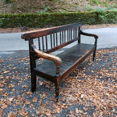 18C Cumberland farmhouse bench Antique Benches 10