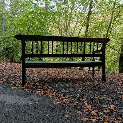 18C Cumberland farmhouse bench Antique Benches 11