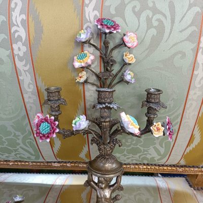 French cherub wall sconces Antique Lighting 7