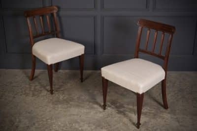 Set of Twelve Georgian Mahogany Dining Chairs Antique dining chairs Antique Chairs 6