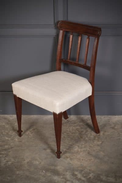 Set of Twelve Georgian Mahogany Dining Chairs Antique dining chairs Antique Chairs 10