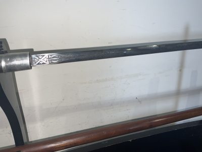 MASONIC GENTLEMAN’S WALKING STICK SWORD STICK Antique Swords 21