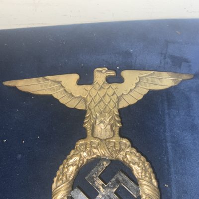 NSDAP 1933 Eagle & Swastika Finial Military & War Antiques 4