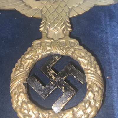 NSDAP 1933 Eagle & Swastika Finial Military & War Antiques 5