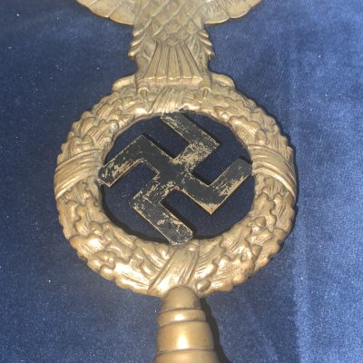 NSDAP 1933 Eagle & Swastika Finial Military & War Antiques 13