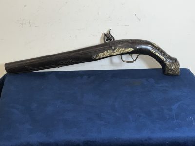 FLINTLOCK PISTOL CONTINENTAL Antique Guns 11