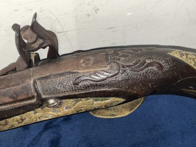 FLINTLOCK PISTOL CONTINENTAL Antique Guns 14