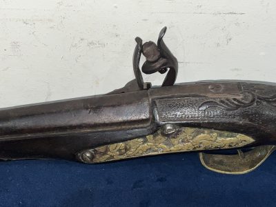 FLINTLOCK PISTOL CONTINENTAL Antique Guns 15