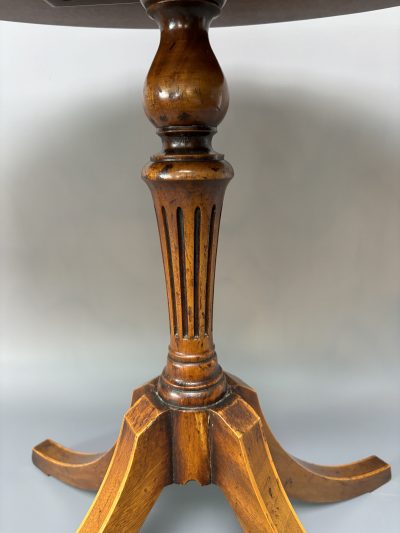 Edwardian Mahogany Inlaid Occasional Table Edwardian Antique Furniture 8