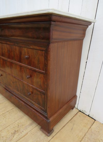 Antique French Marble Top Chest Of Drawers antique chest of drawers Antique Chest Of Drawers 8