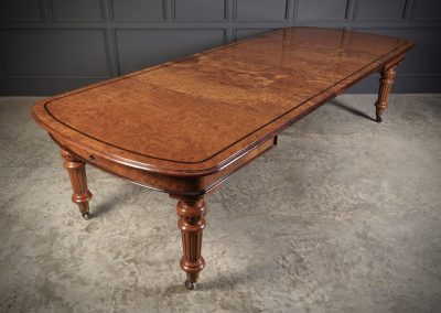 Large Pollard Oak Extending Dining Table A large Victorian mahogany extending dining table Antique Furniture 3