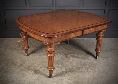 Large Pollard Oak Extending Dining Table A large Victorian mahogany extending dining table Antique Furniture 4