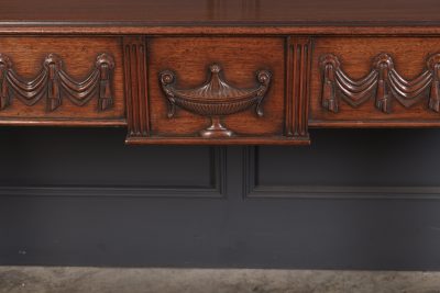 Large Sheraton Style Mahogany Serving Table - Image 7