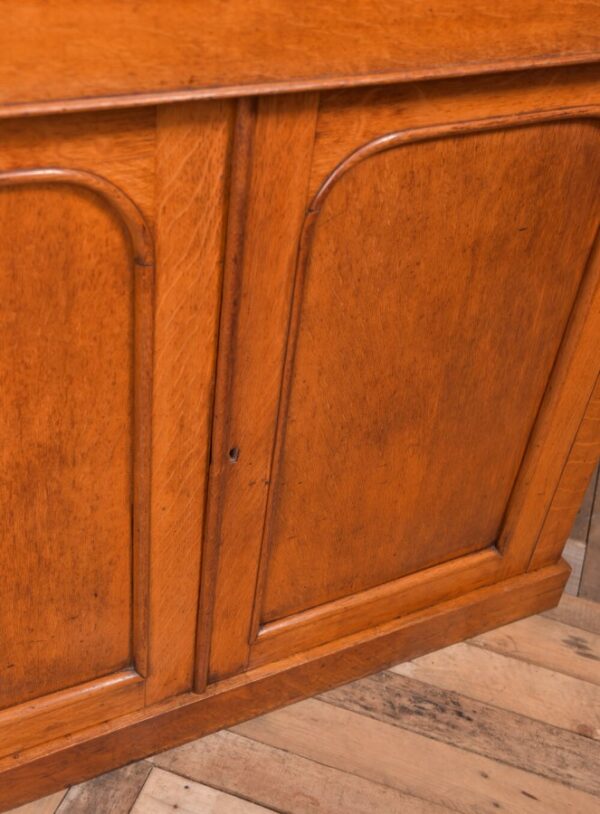 Superb Victorian Honey Oak 2 Door Cabinet Bookcase SAI1948 - Image 10