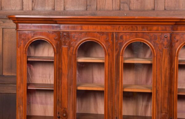 Victorian Mahogany Breakfront Bookcase SAI2756 Antique Bookcases 21