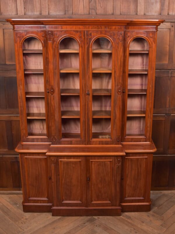 Victorian Mahogany Breakfront Bookcase SAI2756 Antique Bookcases 24