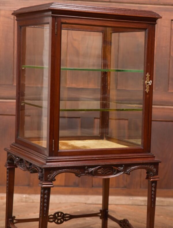 Edwardian Mahogany Bijouterie / Display Cabinet SAI2776 - Image 13