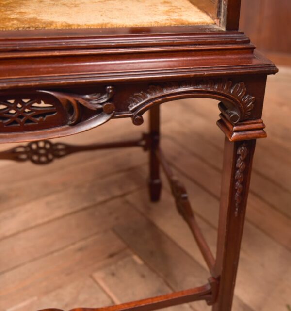 Edwardian Mahogany Bijouterie / Display Cabinet SAI2776 - Image 17