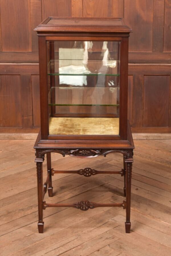 Edwardian Mahogany Bijouterie / Display Cabinet SAI2776 - Image 6