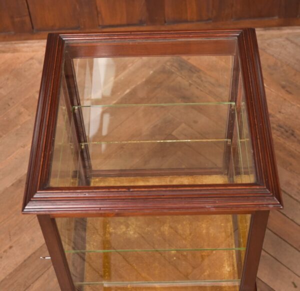 Edwardian Mahogany Bijouterie / Display Cabinet SAI2776 - Image 4