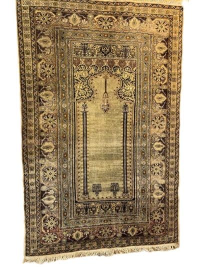 19th Century IRAN Wool Handmade Carpet Antique Furniture 3