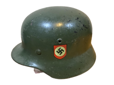 WW2 German SS Helmet Military & War Antiques 4