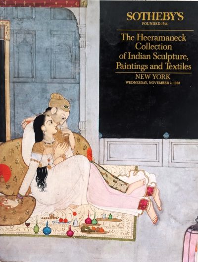 Sotheby’s ~ The Heeramaneck Collection of Indian Sculpture, Paintings and Textiles ~ New York ~ 02. 11. 1988 Auction Catalogues 3