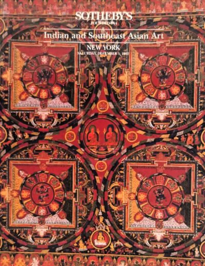 Sotheby’s ~ Indian and South-East Asian Art ~ New York ~ 05. 12. 1992 Auction Catalogues 3