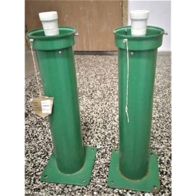 A Pair Vintage Green Garden Light, Unused. Antique Furniture 4