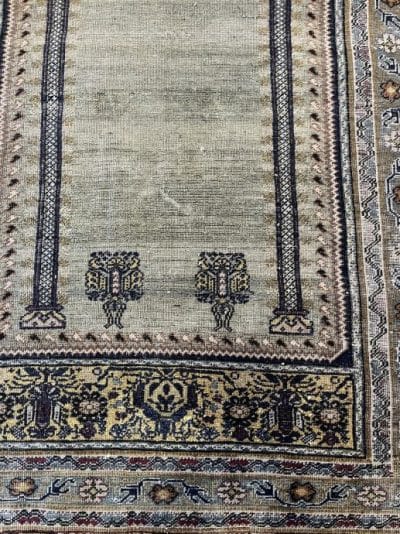 19th Century IRAN Wool Handmade Carpet Antique Furniture 4