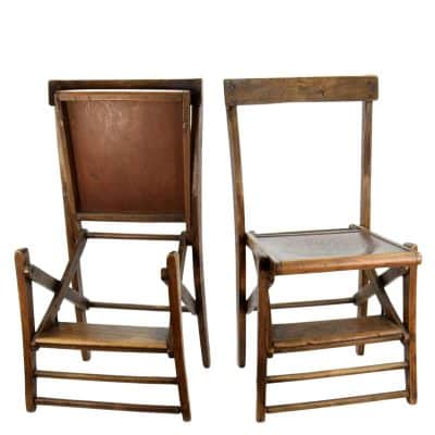 Early 20th Century Kneeling Chair, Caloi Company, 2 piece. Antique Chairs 3