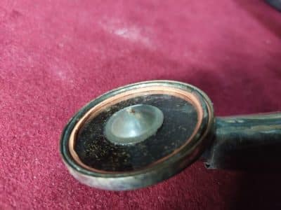 Antique French LYRA phonograph PUCK, 1900. Antique Musical Instruments 6